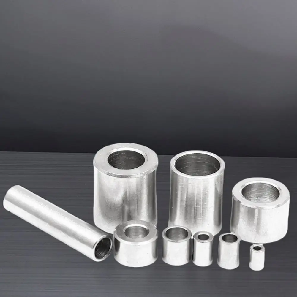 304 Stainless Steel Cylindrical Bushing Sleeve Spacer For Kaelide Industrial Machinery Linear Motion Support Hardware