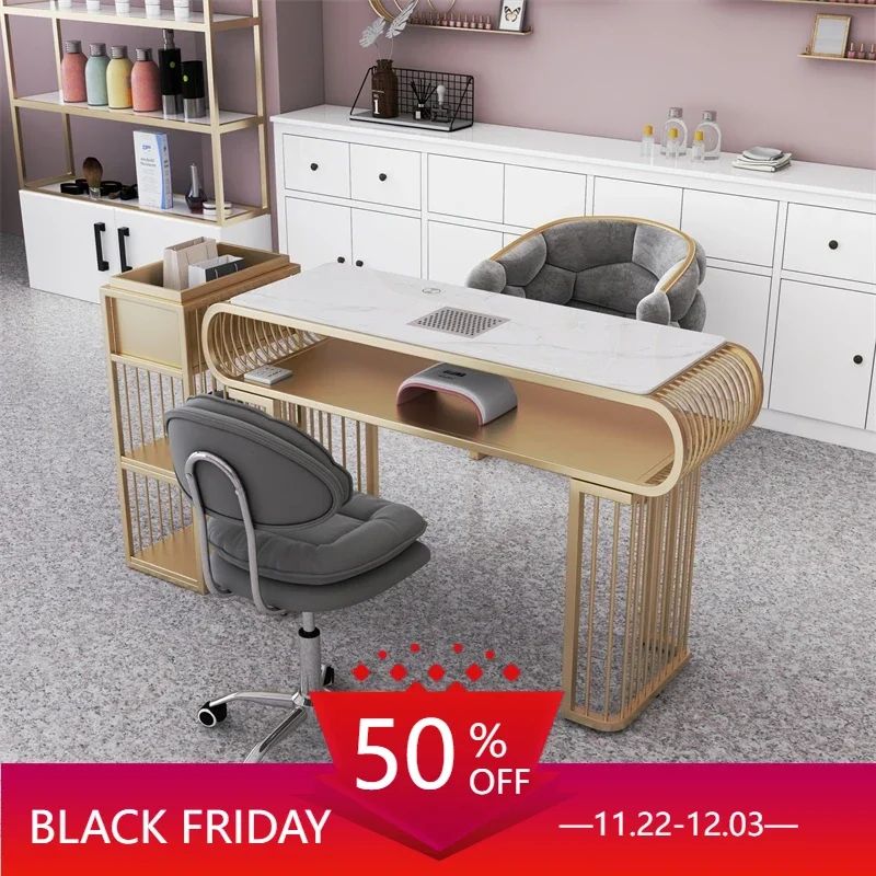 

Nordic Marble Professional Manicure Table Nail Tables Desk Equipment Beauty Salon Nails Aesthetic Manicure Moveis Furniture