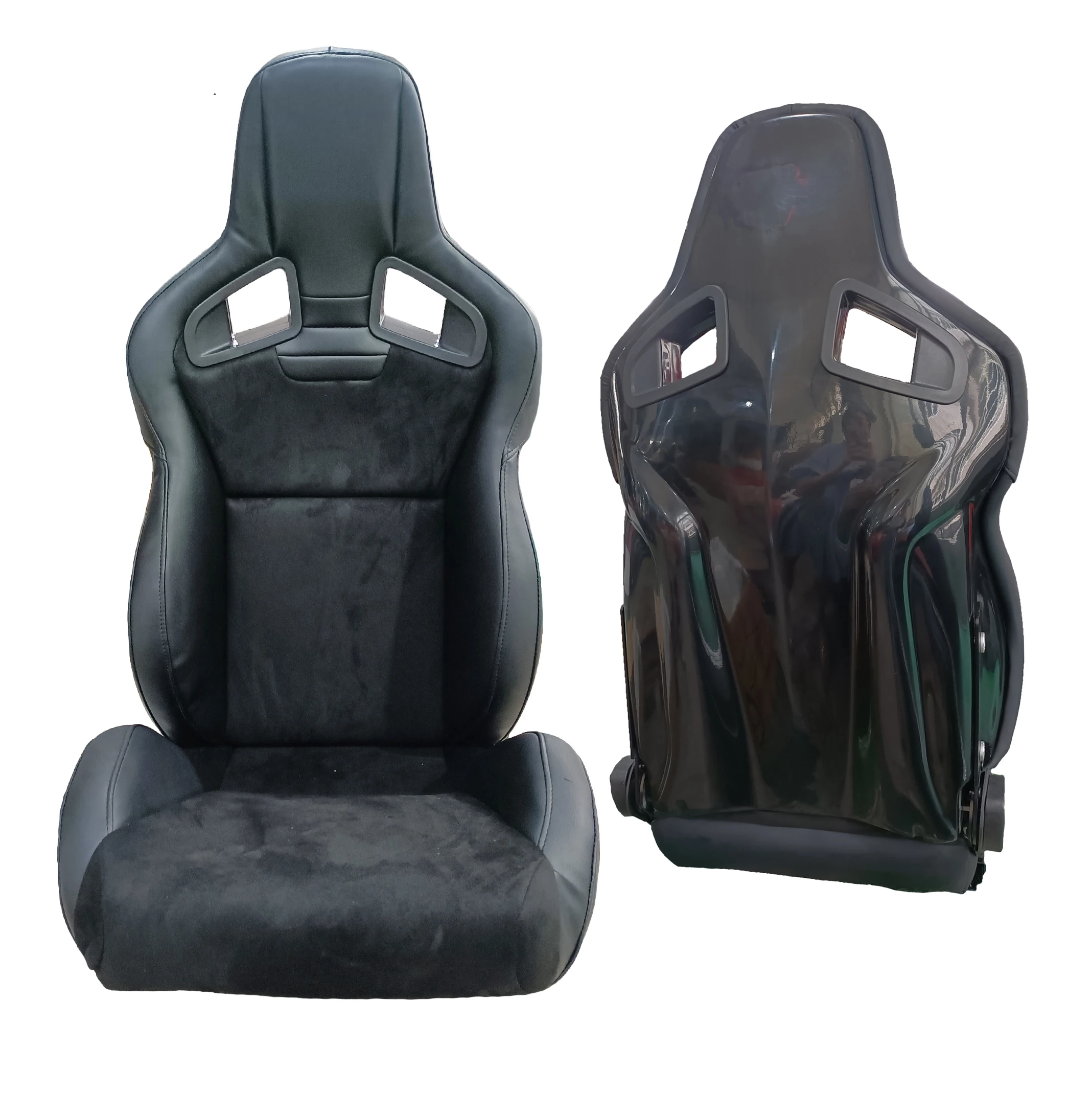 

1039R Fiberglass Comfortable Racing Adjustable Luxury Leather Fabric Car Vehicle Seats