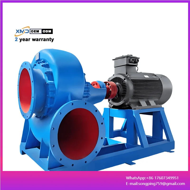 Mixed Flow Water Pump Anti-Corrosion Irrigation Water Pump for Seawater Breeding Aquatic Farm Water Circulation