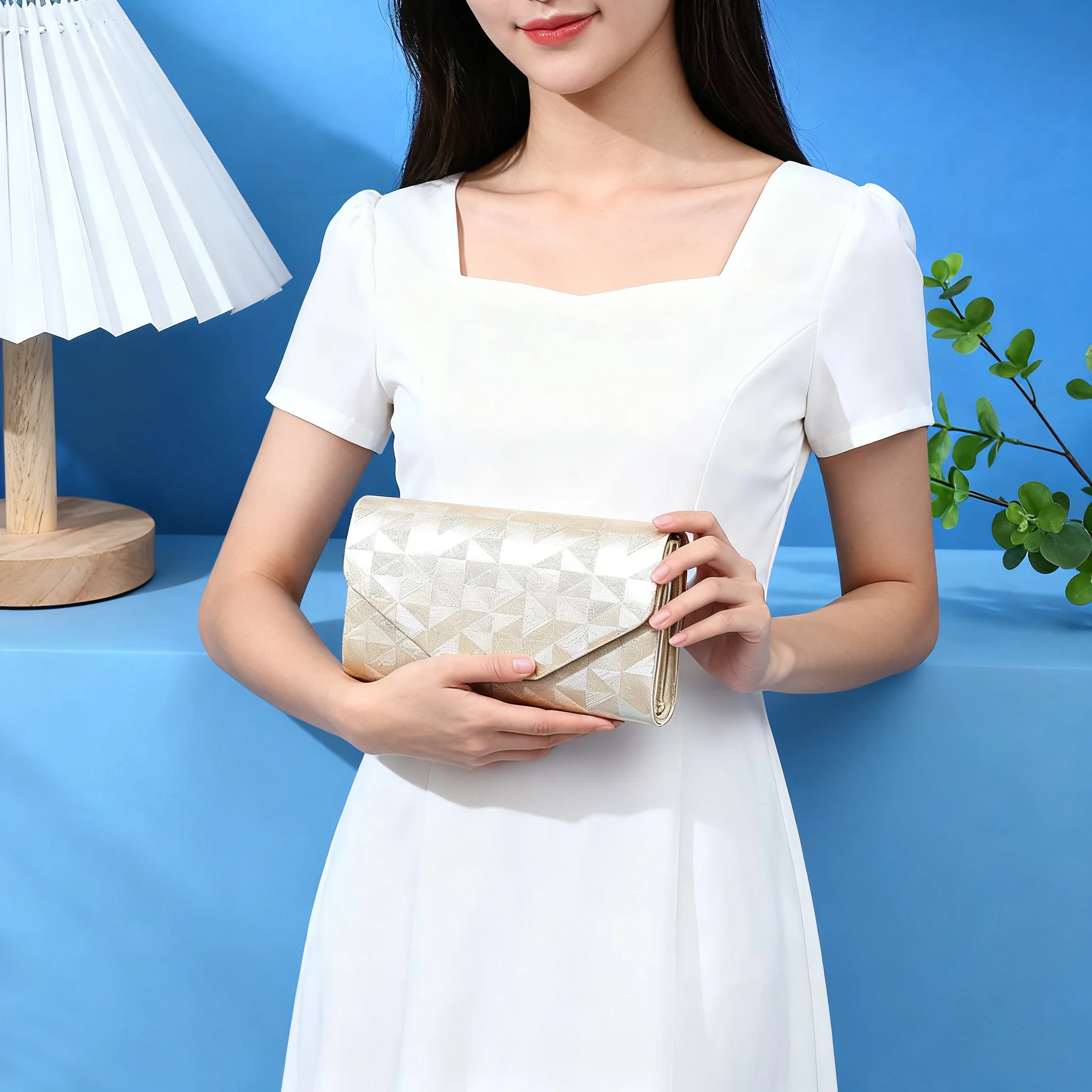 Damen Leichte Luxus-Abendclutch Hochwertige Dinner-Hochzeits-Party-Handtasche Elegante Modische Damenhandtasche