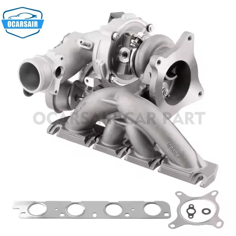 

53039880105 53039700105 Полный турбо для Audi TT Skoda Octavia II 2.0 TFSI 147Kw BWA BPY 06F 145701 GV Turbolader Сбалансированный