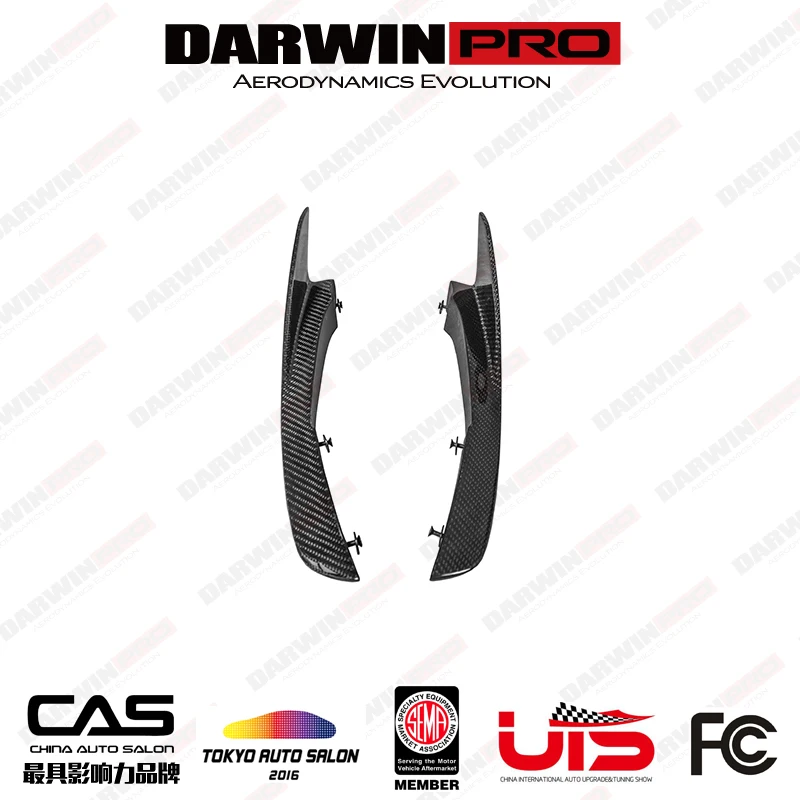 

SeNWB Style Fiber Front Bumper Canards For McLaren 720S