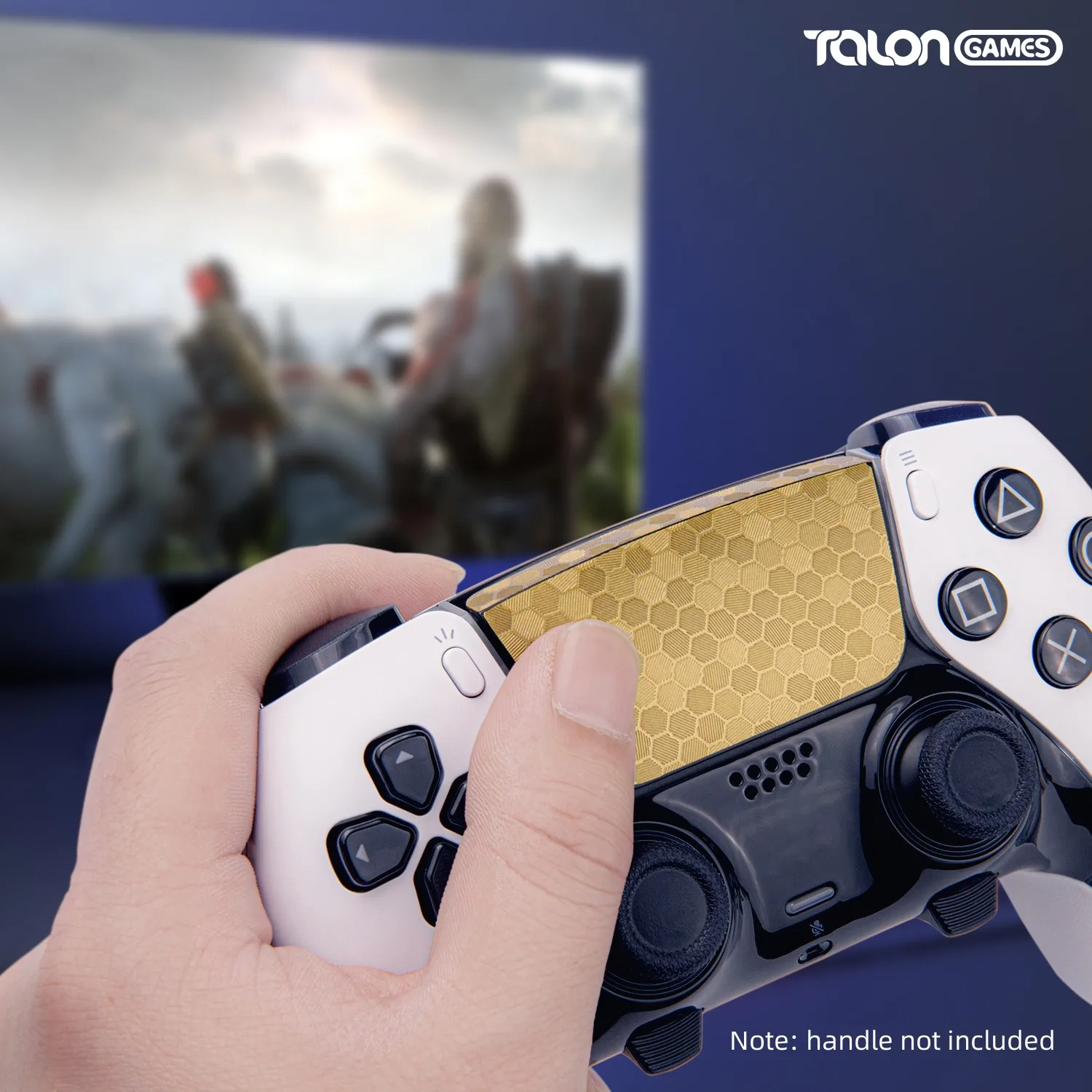 TALONGAMES Handle Touchpad Anti-Scratch Handmade Sticker Suitable For Sony Playstation 5 Elite Edition Controller