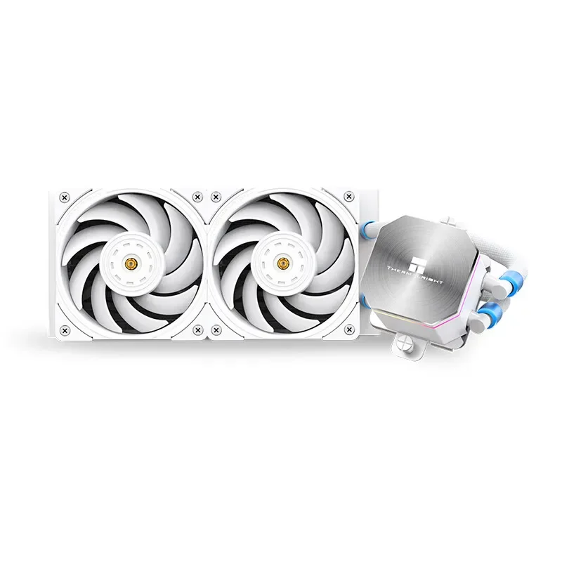 Water Cooled Radiator Fan for Intel LGA 115X 1200 1700 2011 2066 AM4 AM5 BOX Computer Case White