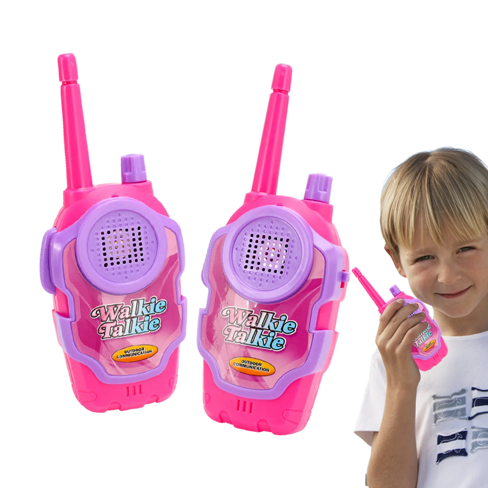 Kids Walkie Talkies Hand Held Radio Kid Toy Walkie Talkie Birthday Kids Christmas Gift Toy For Indoor Outdoor Hiking Adventure