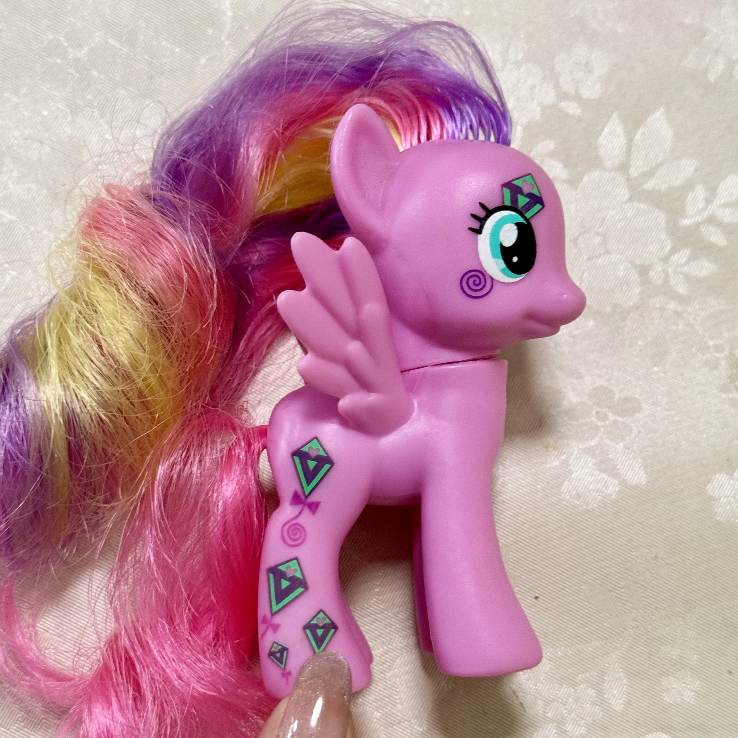 Oryginalny Hasbro My Little Pony Pinkie Pie Applejack Rarity Fluttershy Cheerilee figurki lalki dla dzieci zabawki prezenty