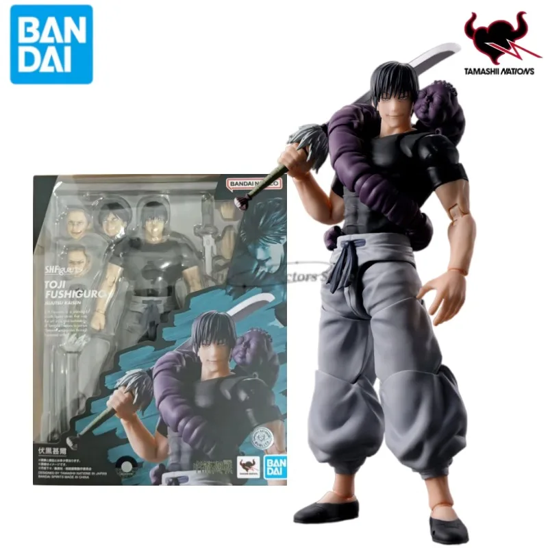 

Original Bandai S.H.Figuarts SHF Jujutsu Kaisen Toji Fushiguro Anime Action Figure Collectible Model Toys Ornaments Gift Boy