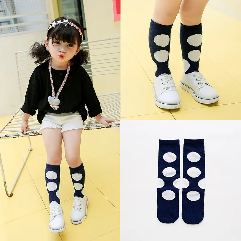 Children's Cotton Socks Spring Autumn Baby Boys Girls Fashion Cute Cartoon Soft Socks For Summer 1-5 Years Kids Mid Tube Socks