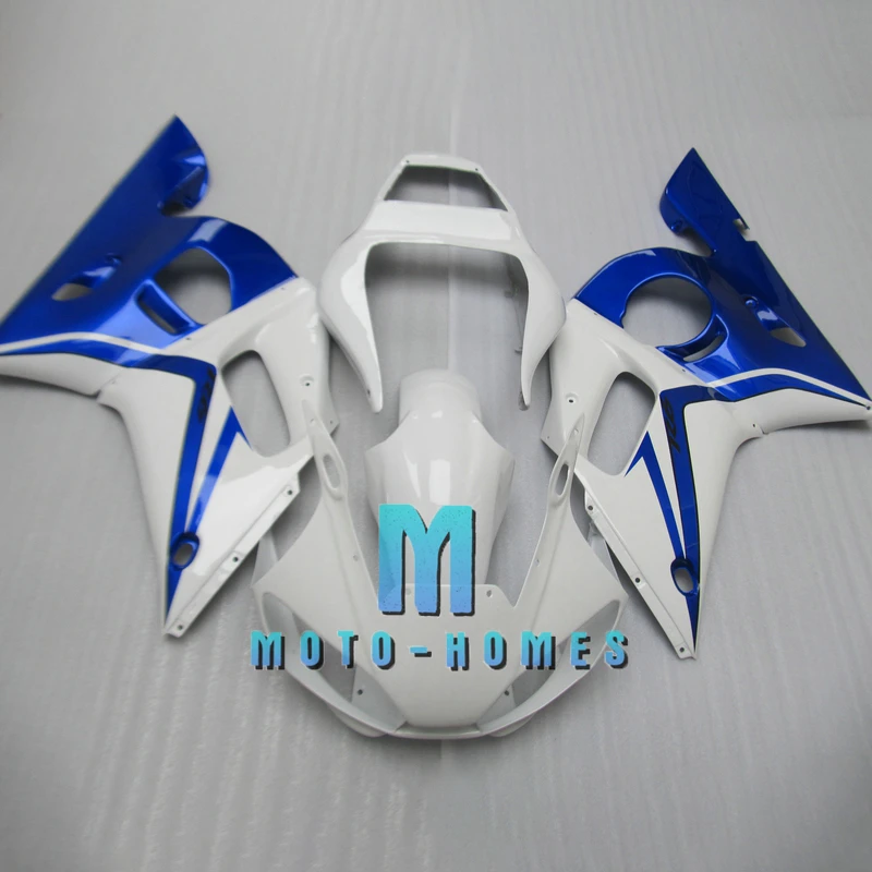 Injection Fairing Kits for Yamaha R6 1998 1999 2000 2001 2002 YZF R6 98 99 00 01 02 Aftermarket No Need Modify Blue White
