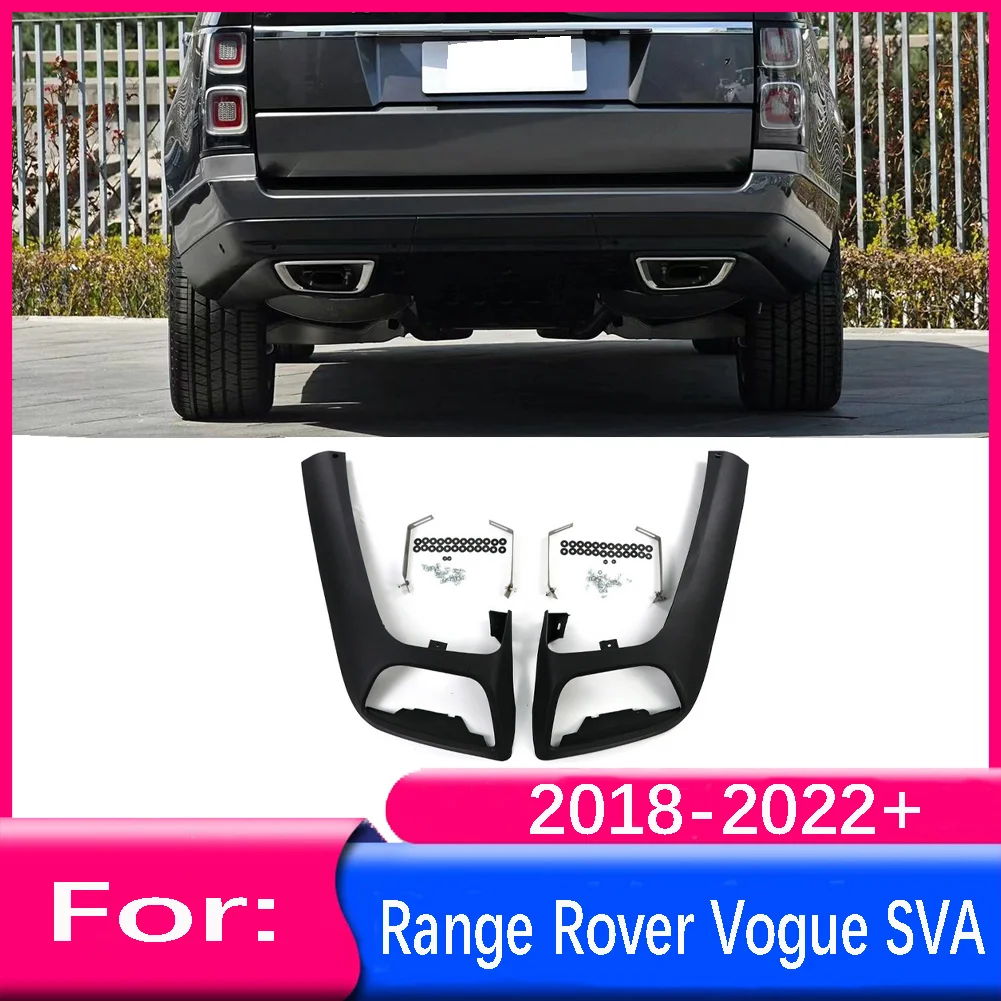 For Land Rover Range Rover/Vogue SVA 2018 2019 2020 2021 2022 Car Exhaust Pipe Tail Throat Bracket Decorative Cover LR108968/69