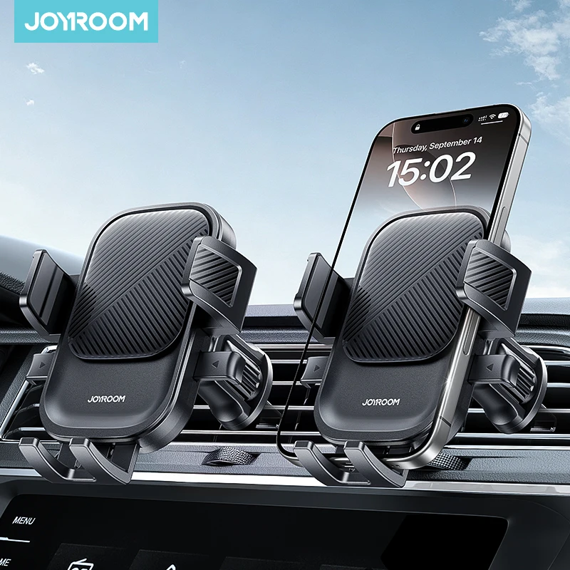 حامل هاتف للسيارة من JOYROOM، حامل هاتف عالمي قابل للدوران 360 درجة