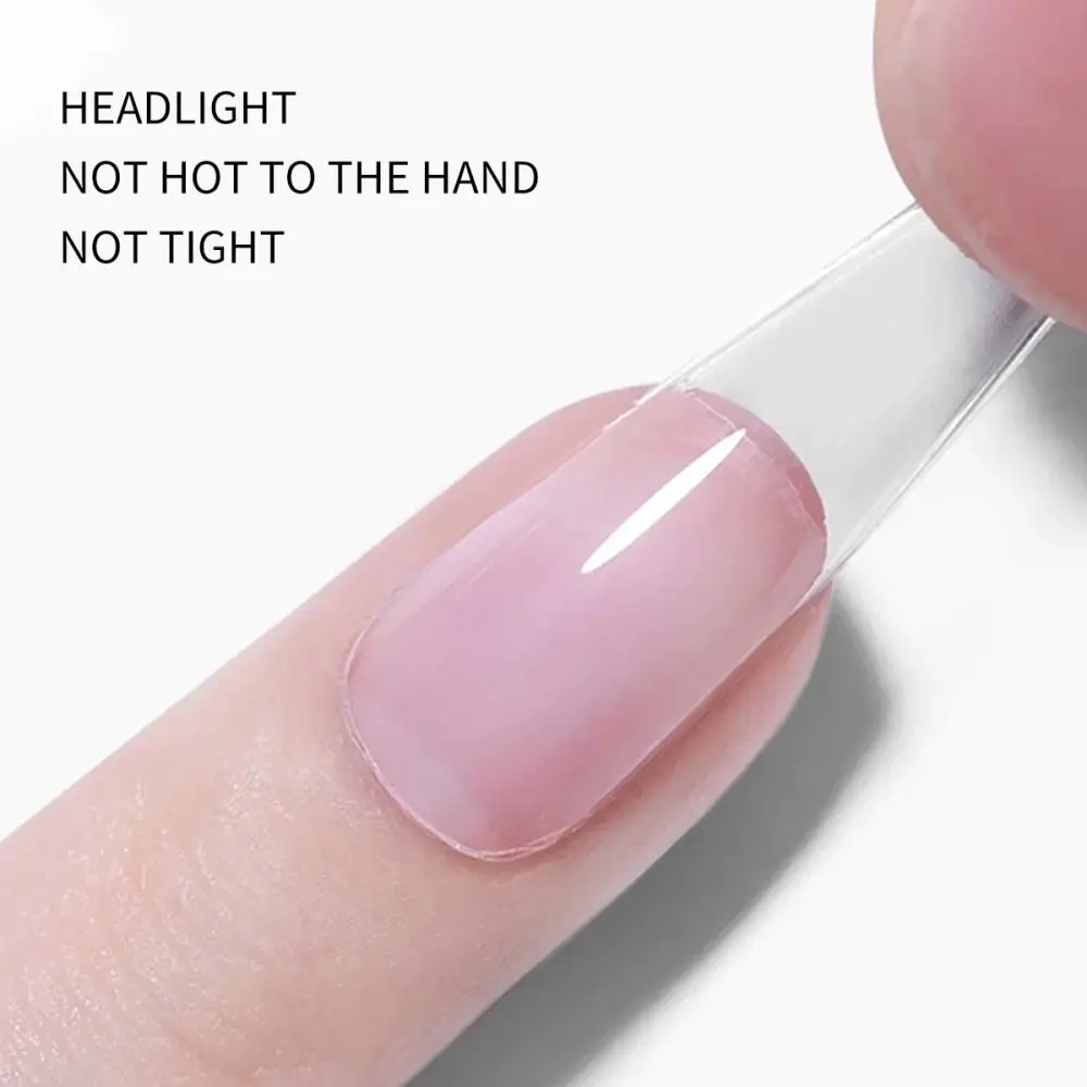 1 stuks helder transparant effen nagellijm gel strass edelstenen manicure sterke hechting sticker lijm uv gel