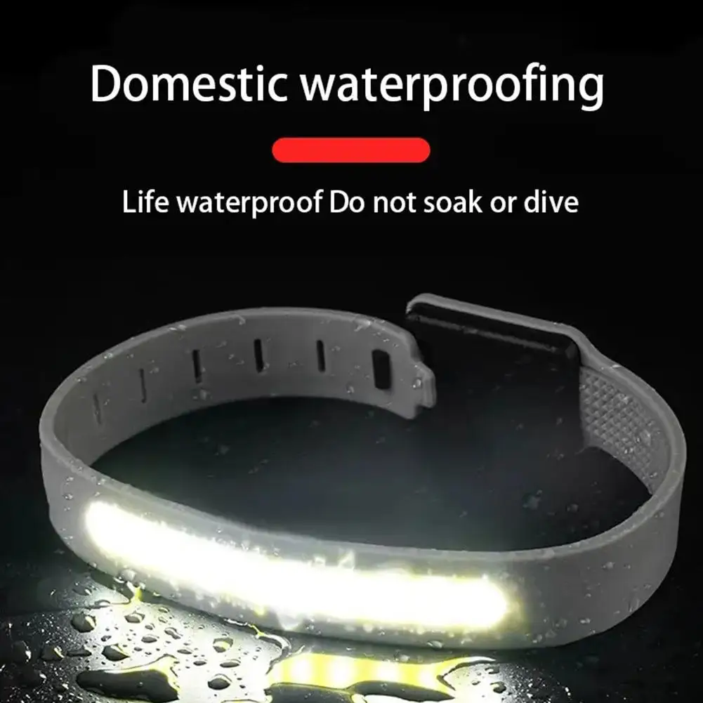 Night Running Armband LED Light Outdoor Sports USB Rechargeable Safety Belt Arm Leg Warning Wristband Cycling Bicycle Light Tool