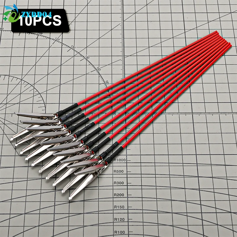 ●10Pcs/lot MS130 Reverse Painting Clips Spray Metal Coloring Tool For Modeler Building DIY Craft Painting Making Tools