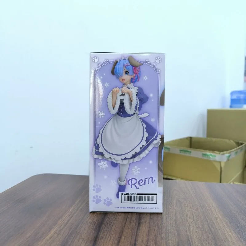 Authentic in Stock New Memory Snow A Different World Life From Scratch Rem Puppy Maid Set Figurine