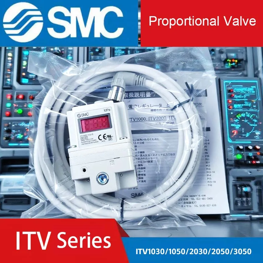 SMC Pneumatic Electric Proportional Valve ITV1030/1050/3050N/L/S/CL ITV2050-312L ITV2030-313L For CNC Laser Cutting Machine