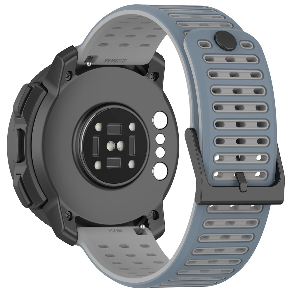 

Для Suunto Vertical2 Vertical 2 Race 2 Race2 Run Suunto9 Peak Pro Smartwatch Силиконовый мягкий браслет 22 мм Сменный ремешок
