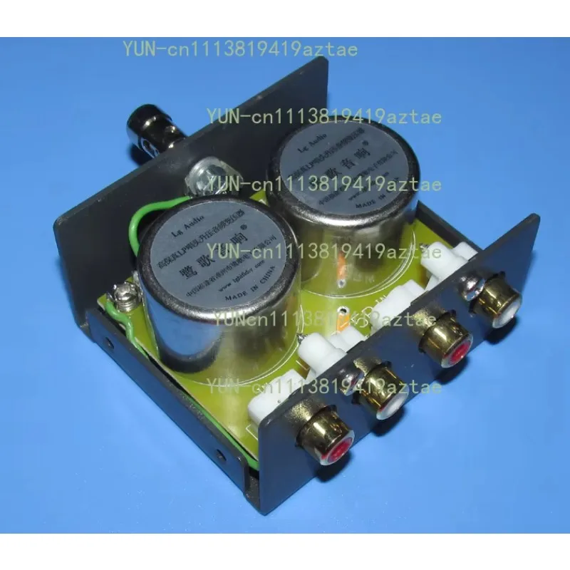 (1 + 1): 10 MC phono step-up transformer, 5 times / 10 times step-up, LP vinyl phono permalloy transformer, double shielded