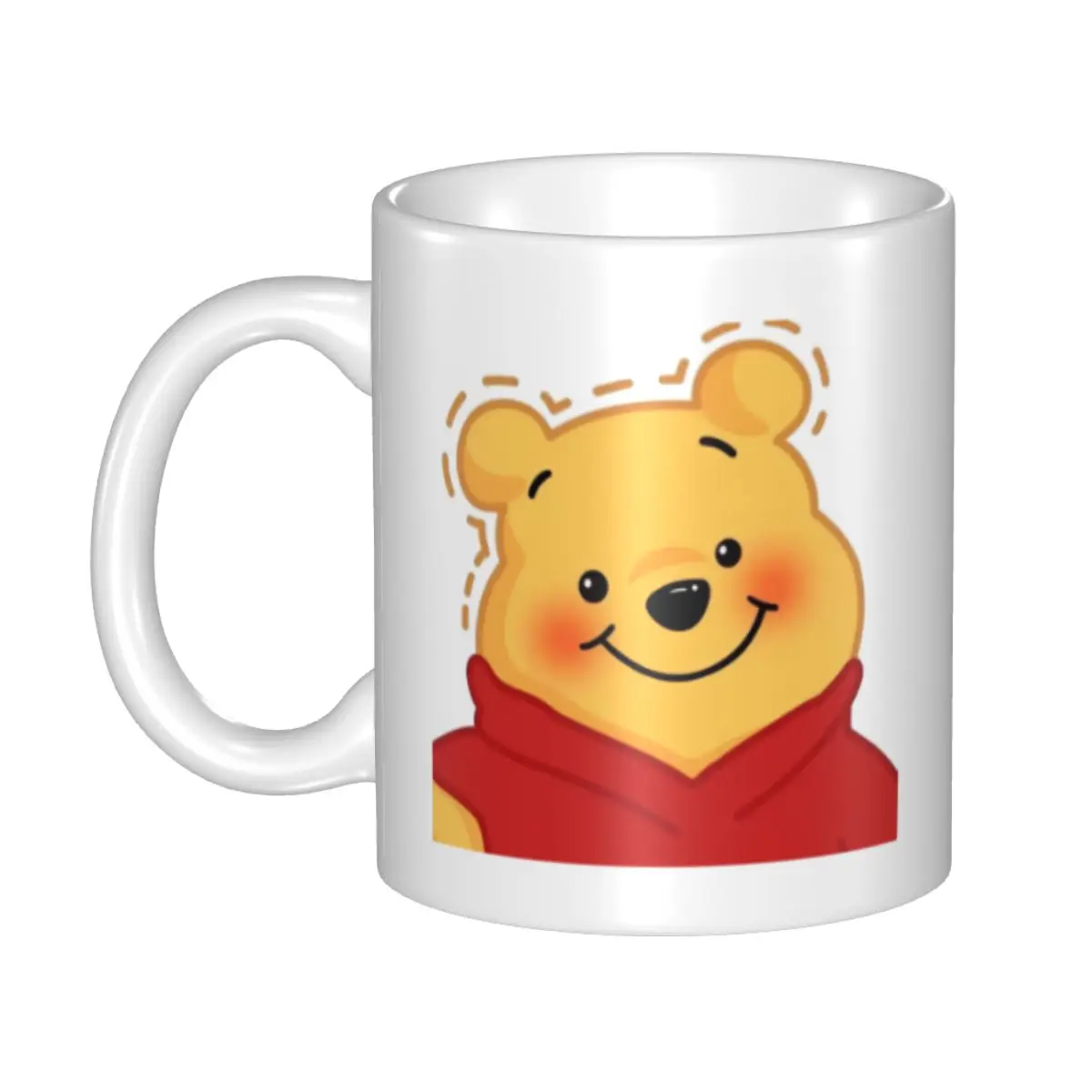 

Funny Cartoon Winnie The Pooh Mugs Custom Coffee Ceramic Mug Creative Present