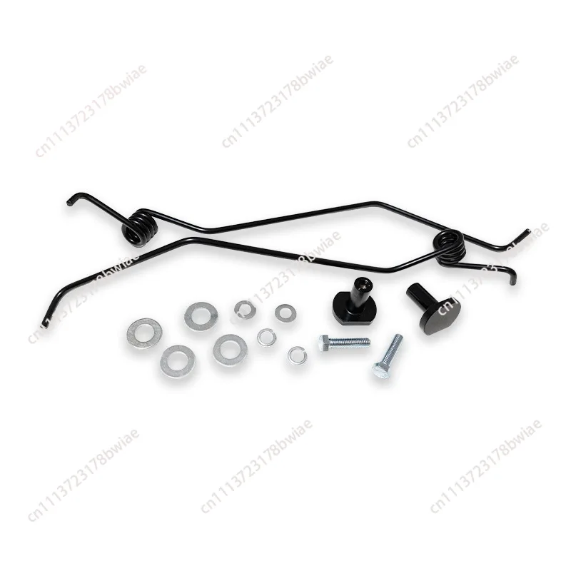 Snowmobile track cooling snow scraping steel wire assembly torsion spring ice crusher modification accessories