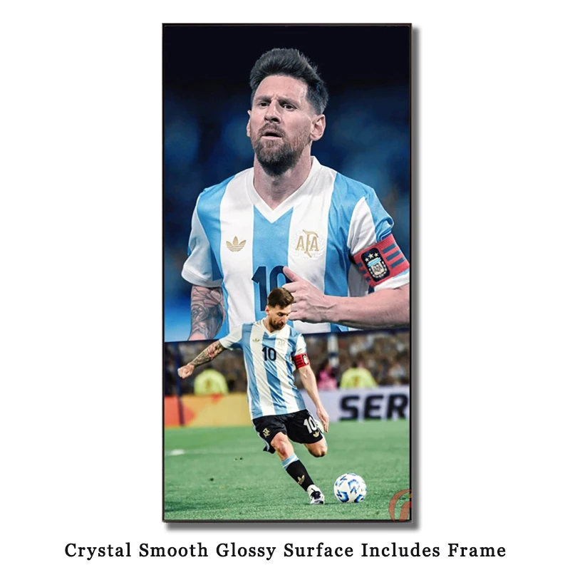 

messi poster for room cornice with frame 50x70 black and white words for bedroom wall 4k for room livingroom Wall Art Pictures