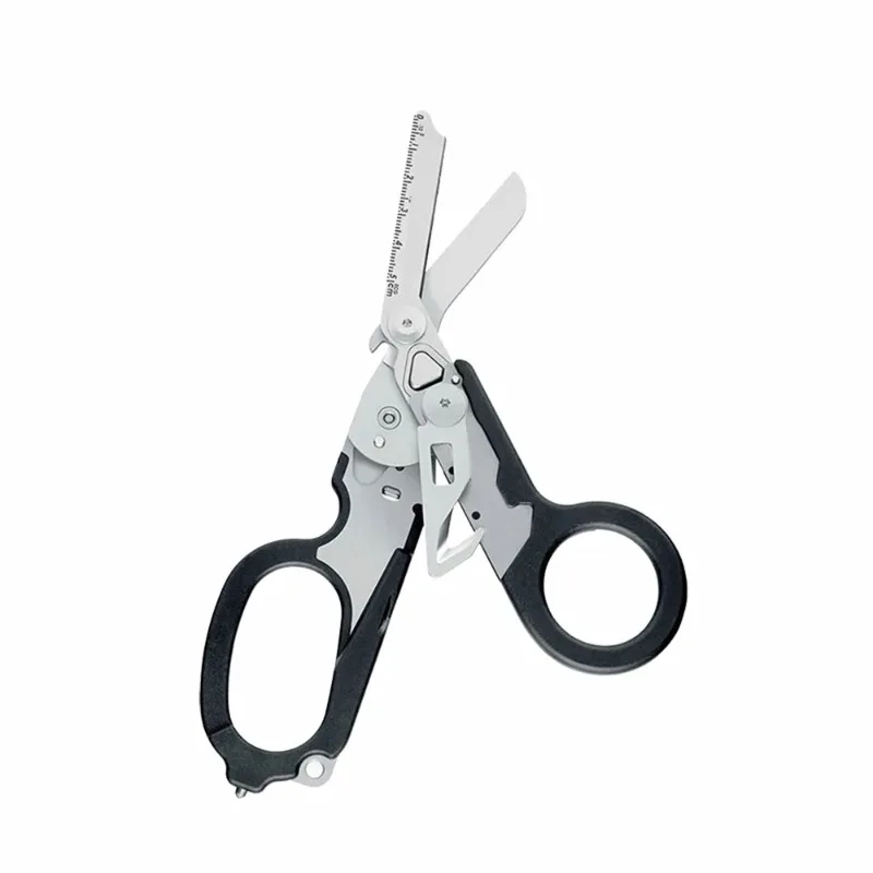 Suitable for Multi-functional Tactical Pliers, First Aid Medical Scissors Outdoor Raptor Scissors Folding Gadgets with K Sheaths