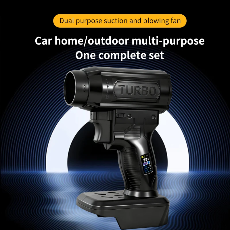 40mm turbo ventilador sem escova poderoso ventilador de ar velocidade do vento 500g espanador de ar aspirador de pó para carro/teclado/pc/casa multi-functiona