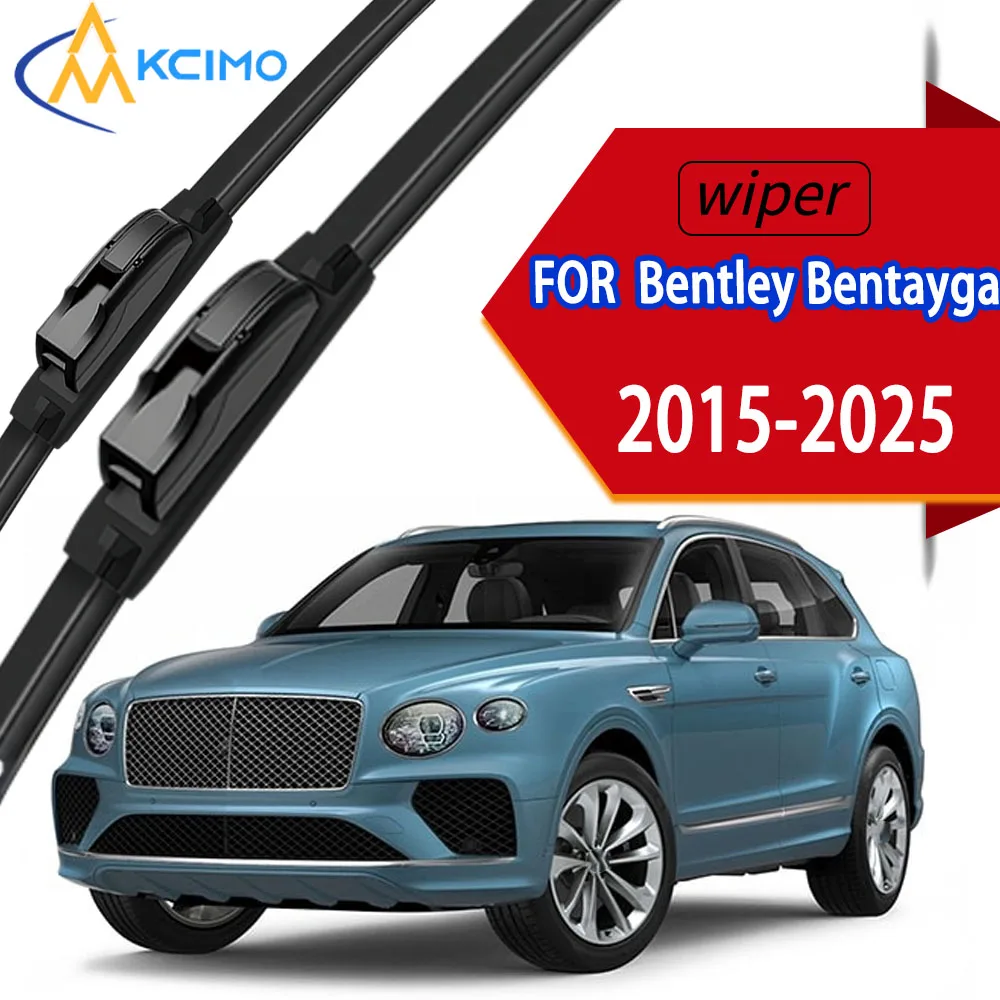 

Premium OEM Style Front Windscreen Wiper Blades with Durable Rubber for Bentley Bentayga 2015-2025