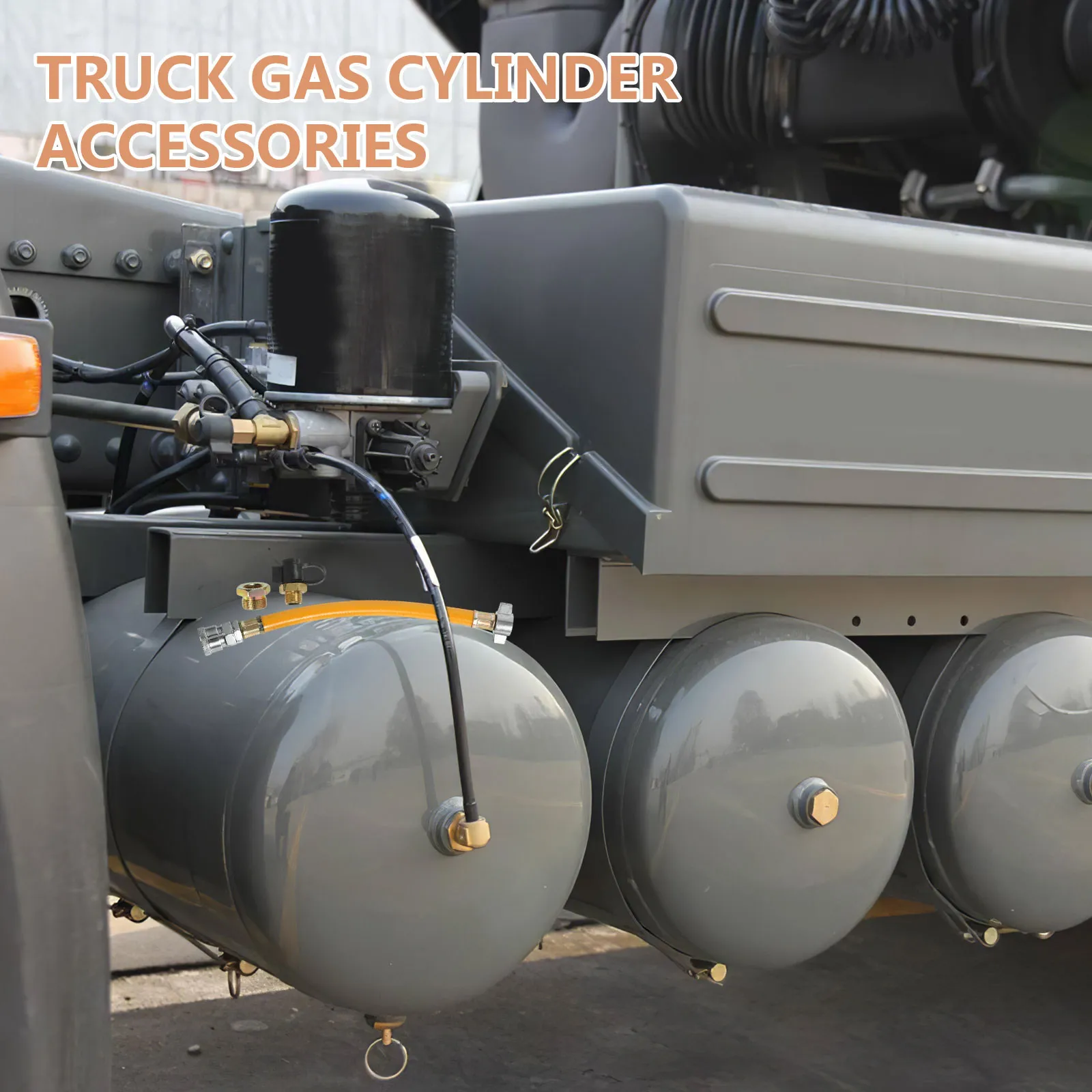 

Truck Hose Assembly Heavy Duty Stable Material Industrial Construction Cleaning Use Air Hose for Trailer Tractor