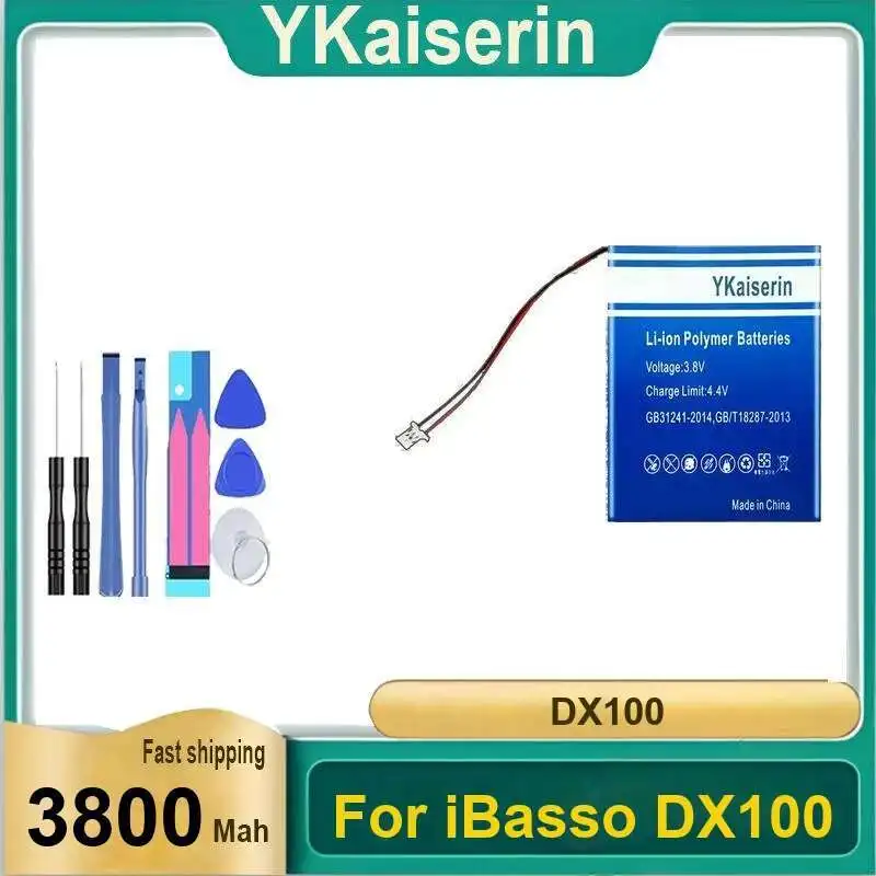 

Long Lasting For Ibasso DX100 Polymer Battery 3800Mah High Capacity