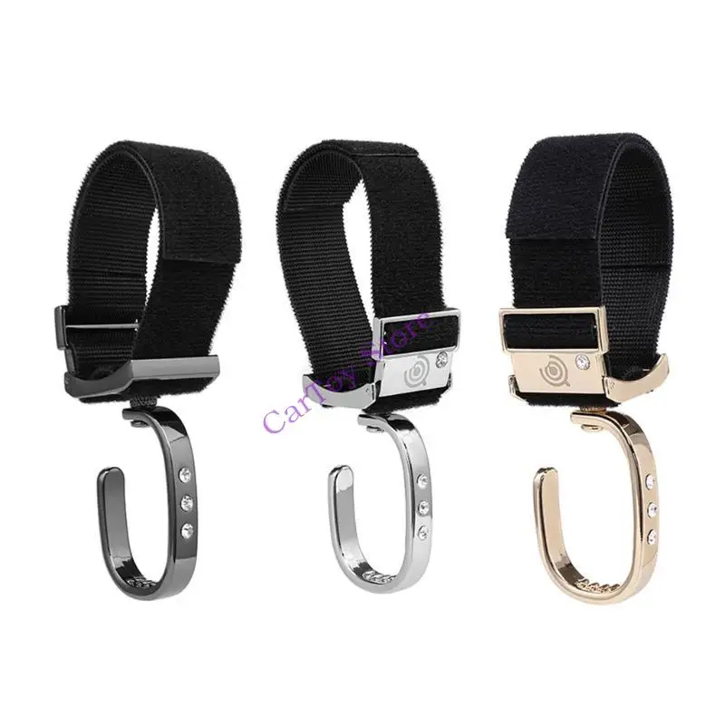 

634F Baby Stroller Hook 360 Degree Rotation Pushchair Hanger Pram Shopping Bag Clip