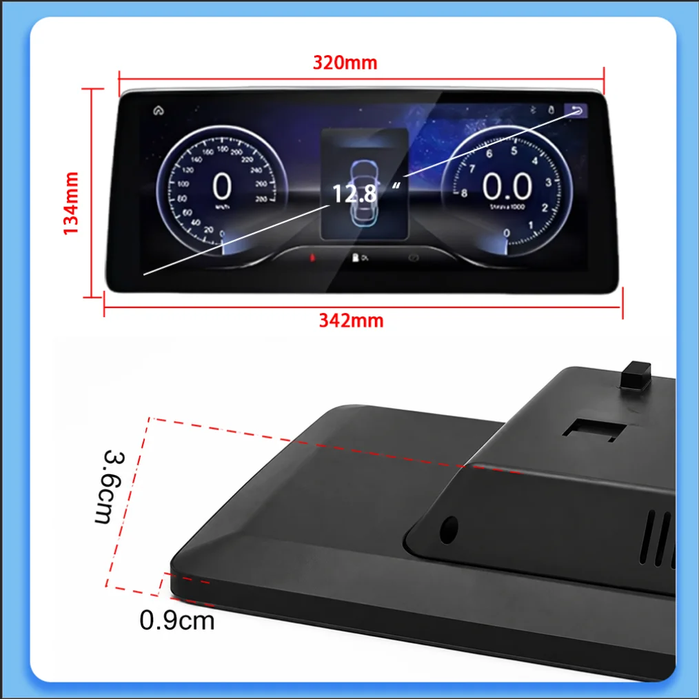 New Linux System 10.25 12.8inch Thin Screen For BMW 7 Series F01 F02 F03 F04 Wireless CarPlay Android Auto Car Video BT Players