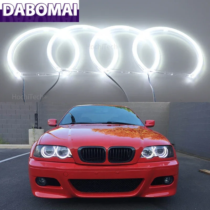 

DRL for BMW 3 Series E46 1999-2004 2000 2001 2002 2003 Smd Led Angel Eyes Kit Excellent Ultra Bright Illumination