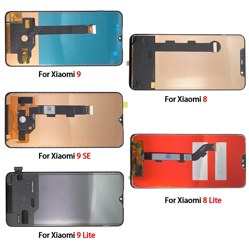 Tested Screen Display For Xiaomi Mi 9T Pro Mi 8 9 Lite Mi 8SE LCD Display Touch Screen Digitizer Assembly Replacement Parts