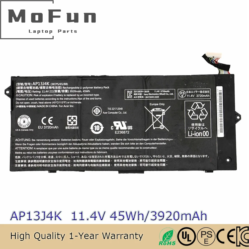 Genuine AP13J4K AP13J3K Battery for Acer Chromebook C720 C720P C740 C720-2844