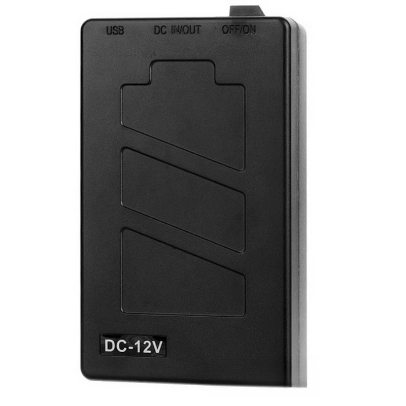 12V 6800mAh DC 12680 for FPV Aerial Photography Security Monitoring Wireless Camera Dedicated Lithium Battery DC12680
