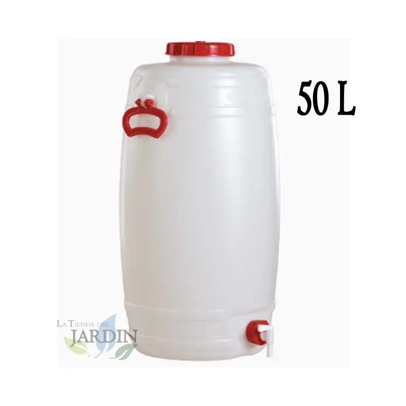 50 litres food polyethylene barrel for liquids and beverages