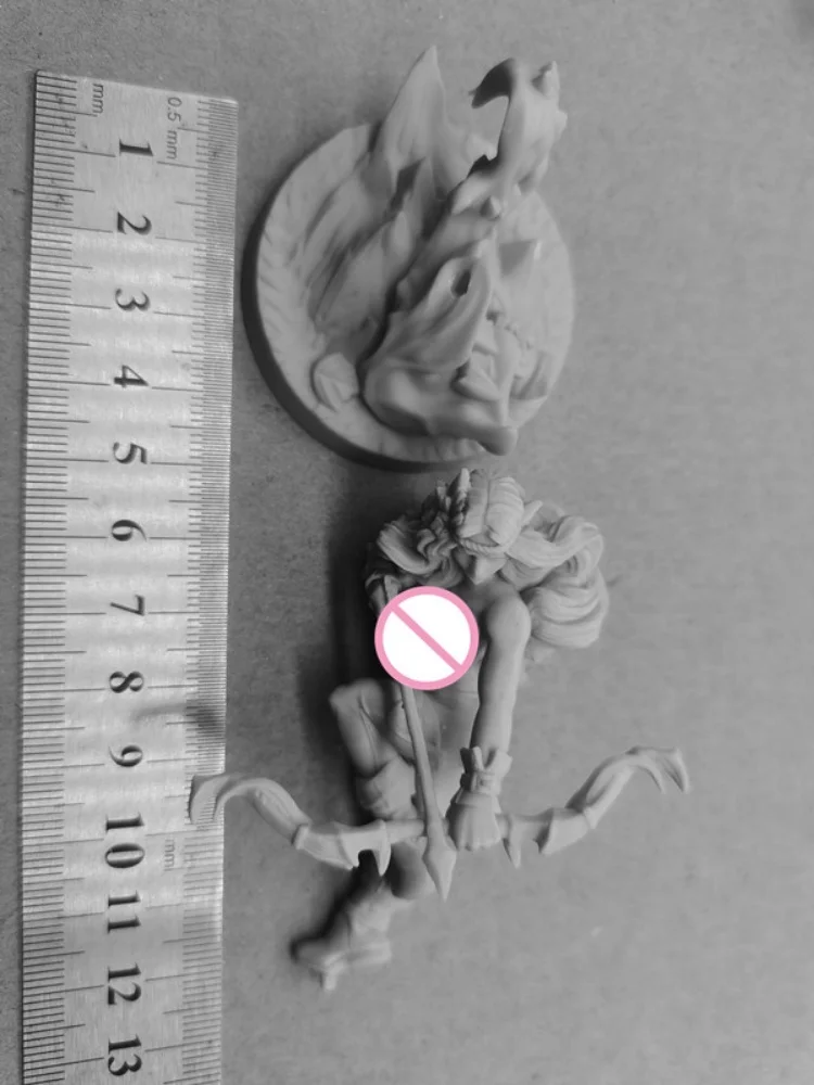 Wilderness Archer Diy 1/24 proporcja 75mm zestaw do montażu modelu z żywicy niepomalowana i niezmontowana rzeźba zabawka