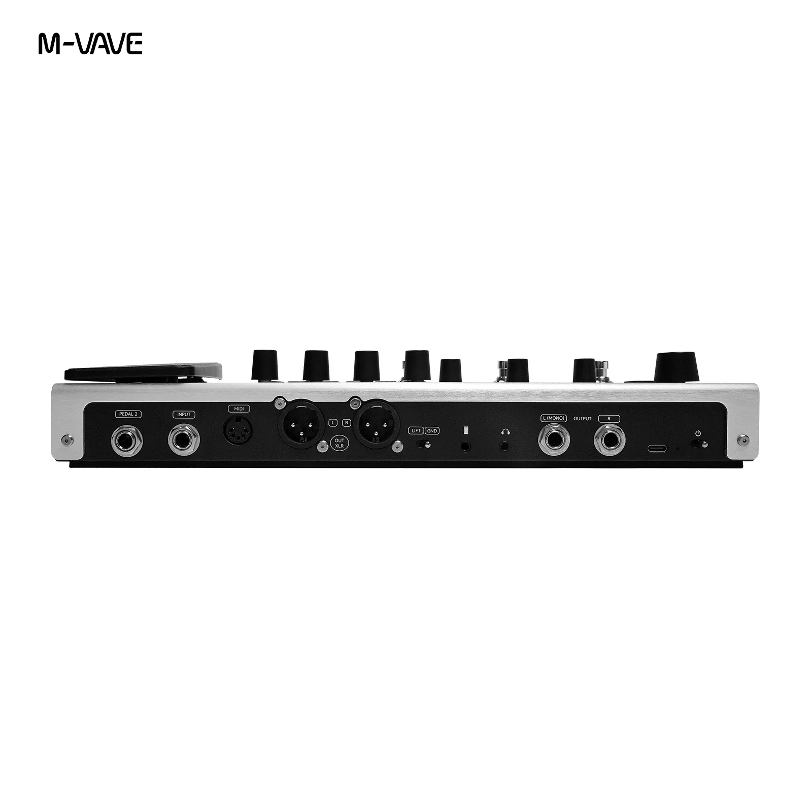 M-VAVE MK-300 ギターベースマルチエフェクトプロセッサー、充電式