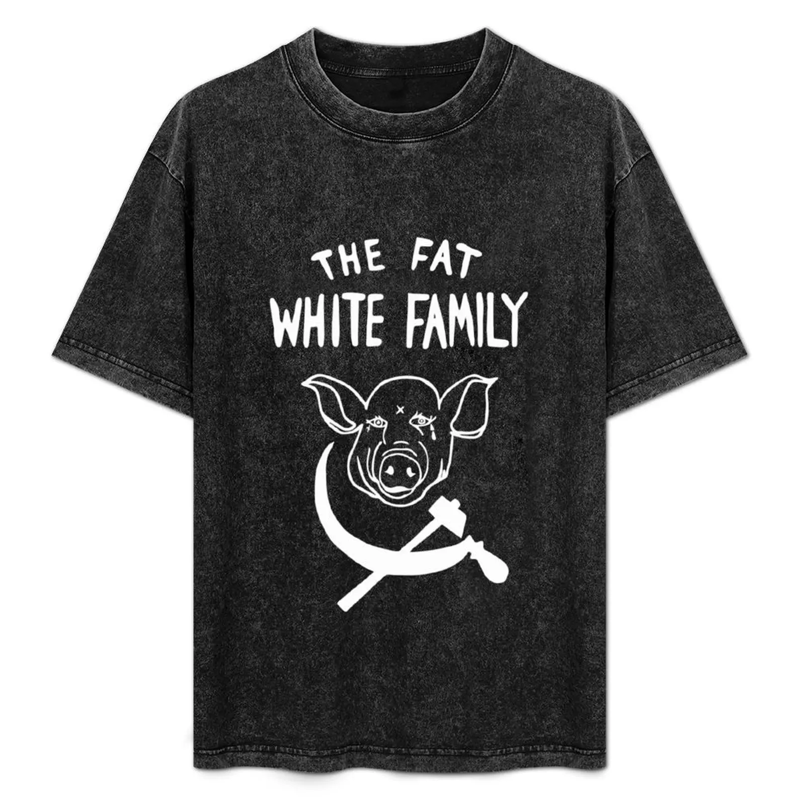 

Fat White Family Logo T-Shirt Man t-shirt anime stuff essential t shirt blacks shirts graphic tee men