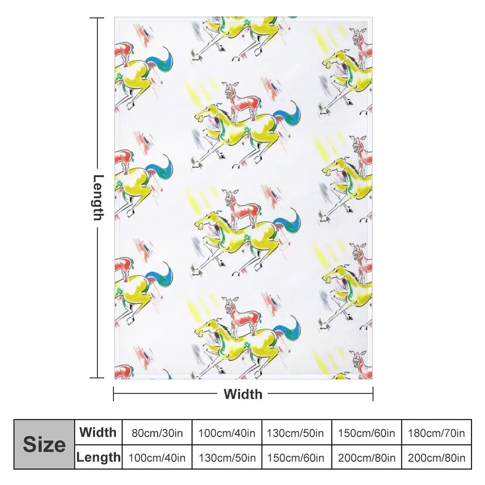 Majnu Bhai Welcome Painting (Transparent) Throw Blanket Hairys for winter Cute Plaid Luxury Designer For Baby halloween Blankets