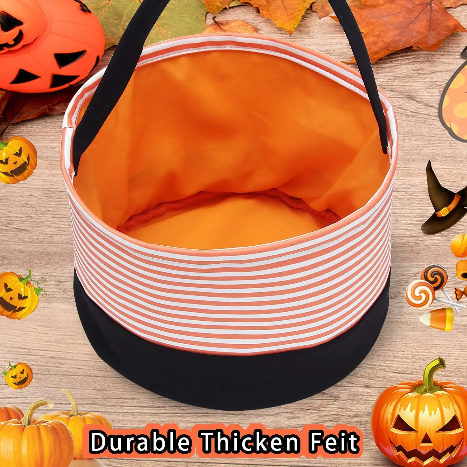 Personal isierte Stickerei Halloween Süßes oder Saures Taschen Halloween Süßigkeiten Eimer benutzer definierte jeden Namen Stoff Einkaufstasche Geschenkt üte für Halloween