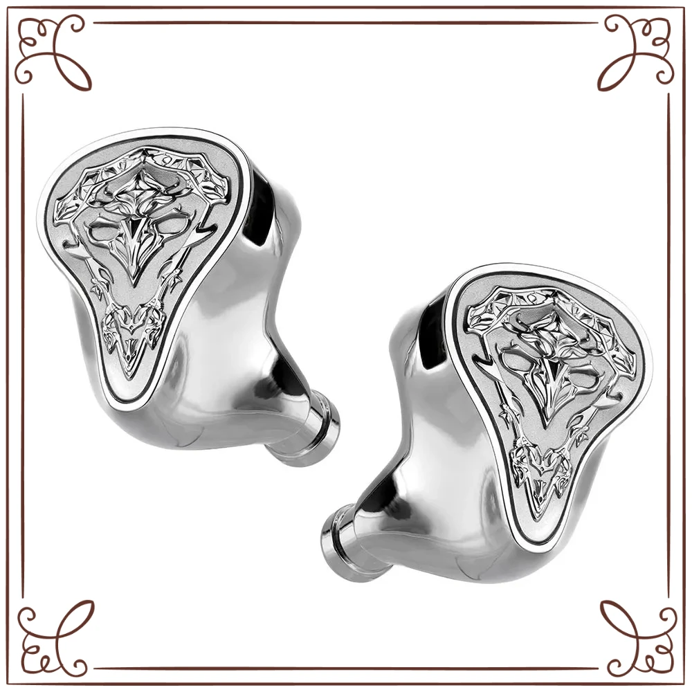 

Наушники-мониторы Kinera ThorKing 1DD+6BA+4EST IEMs Hi-Fi с гибридными драйверами и кабелем 7N OCC