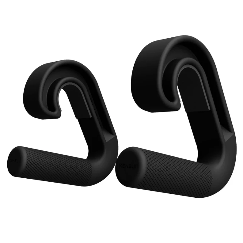 Pull Up Hand Grip Ergonomic Hook Type Fitness Handle Gym Deadlift Pull Down Grips Versatile Weights Roating Exercise Equipment