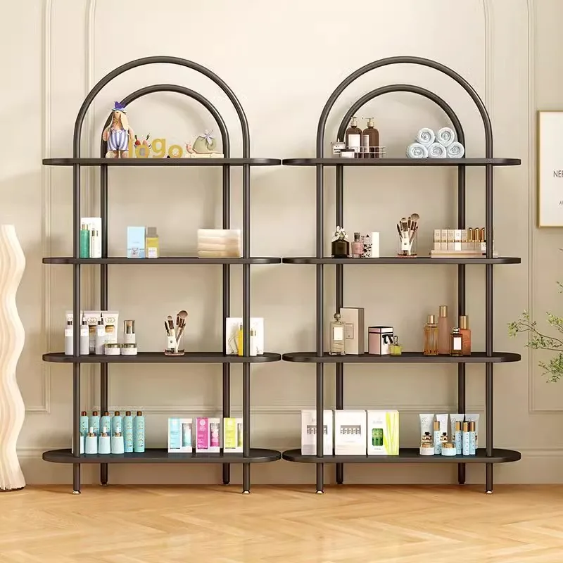 

Minimalist Design Storage Rack Modern Neutral Unique Trendy Display Rack Eclectic Universal Meuble Vitrine Home Furniture