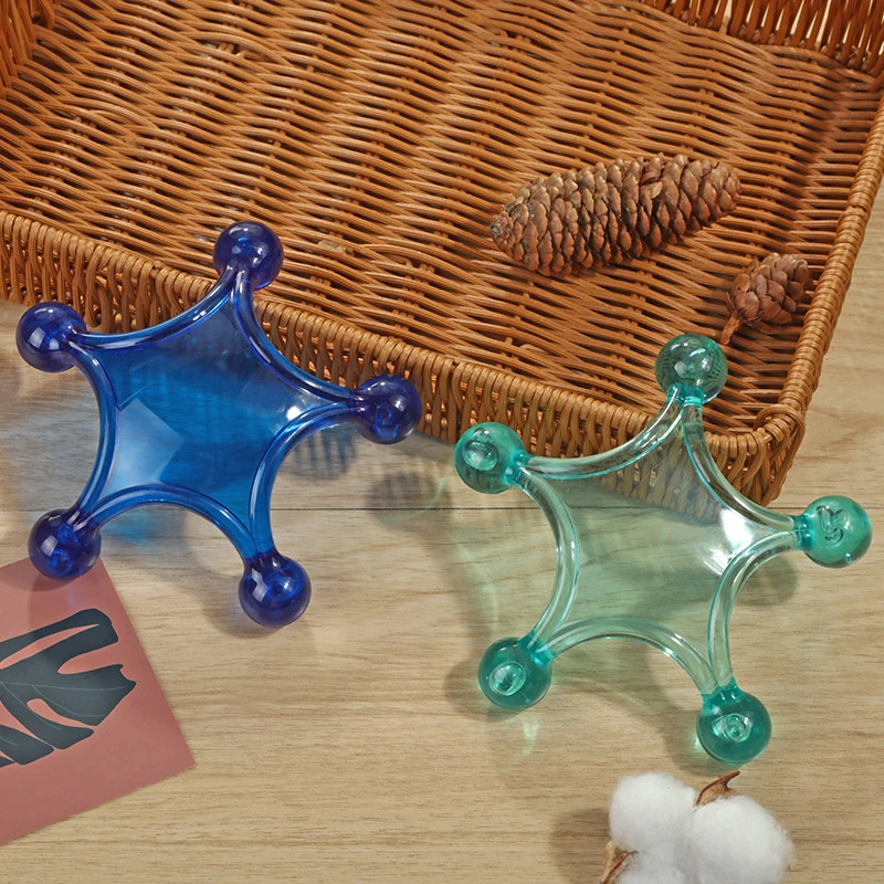 

Hand Held Massagers Tools 5-Ball Acupressure Gentle Self Massager Trigger Pressure Point Massage Tools , Back Deep Tissue,