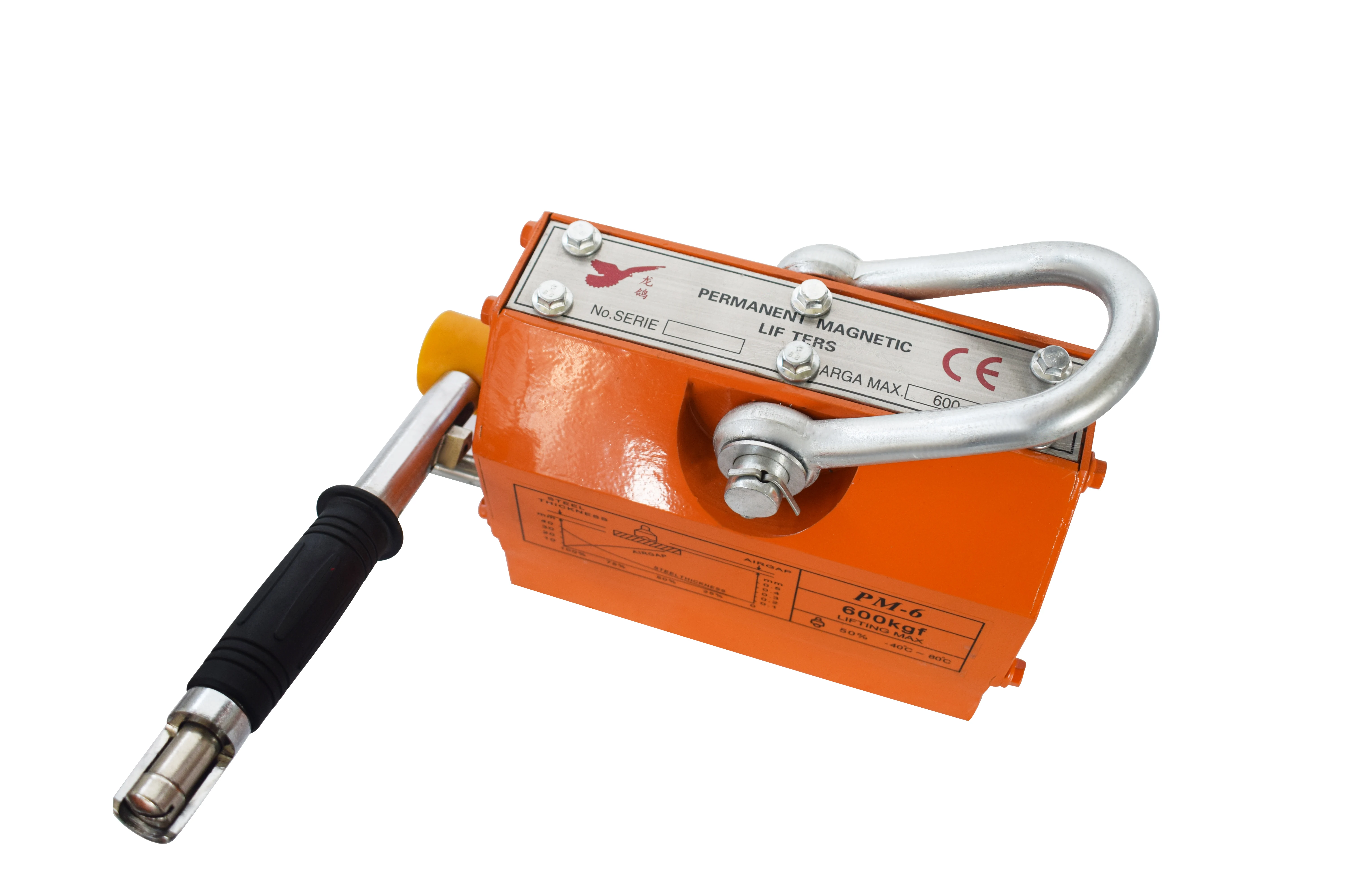 مغناطيس النيوديميوم القوي الدائم للخردة الفولاذية ذات الشكل الدائري 1000 كجم