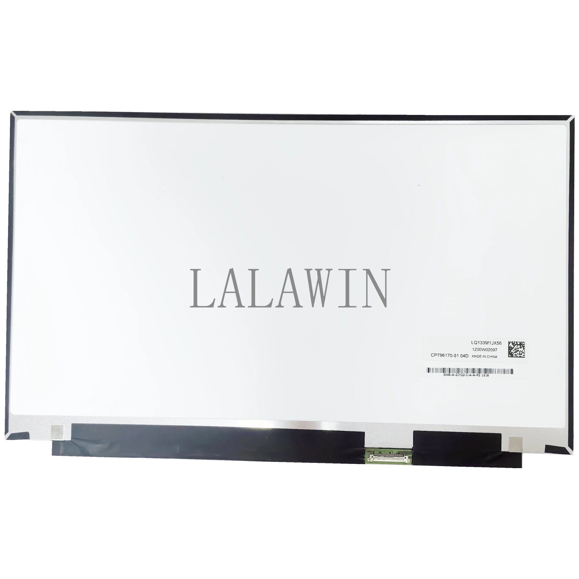 

LQ133M1JX56 13.3 inch 30pins EDP 1920X1080 IPS FHD 60HZ LCD Screen Panel Matrix Replacement Display CP796170-51