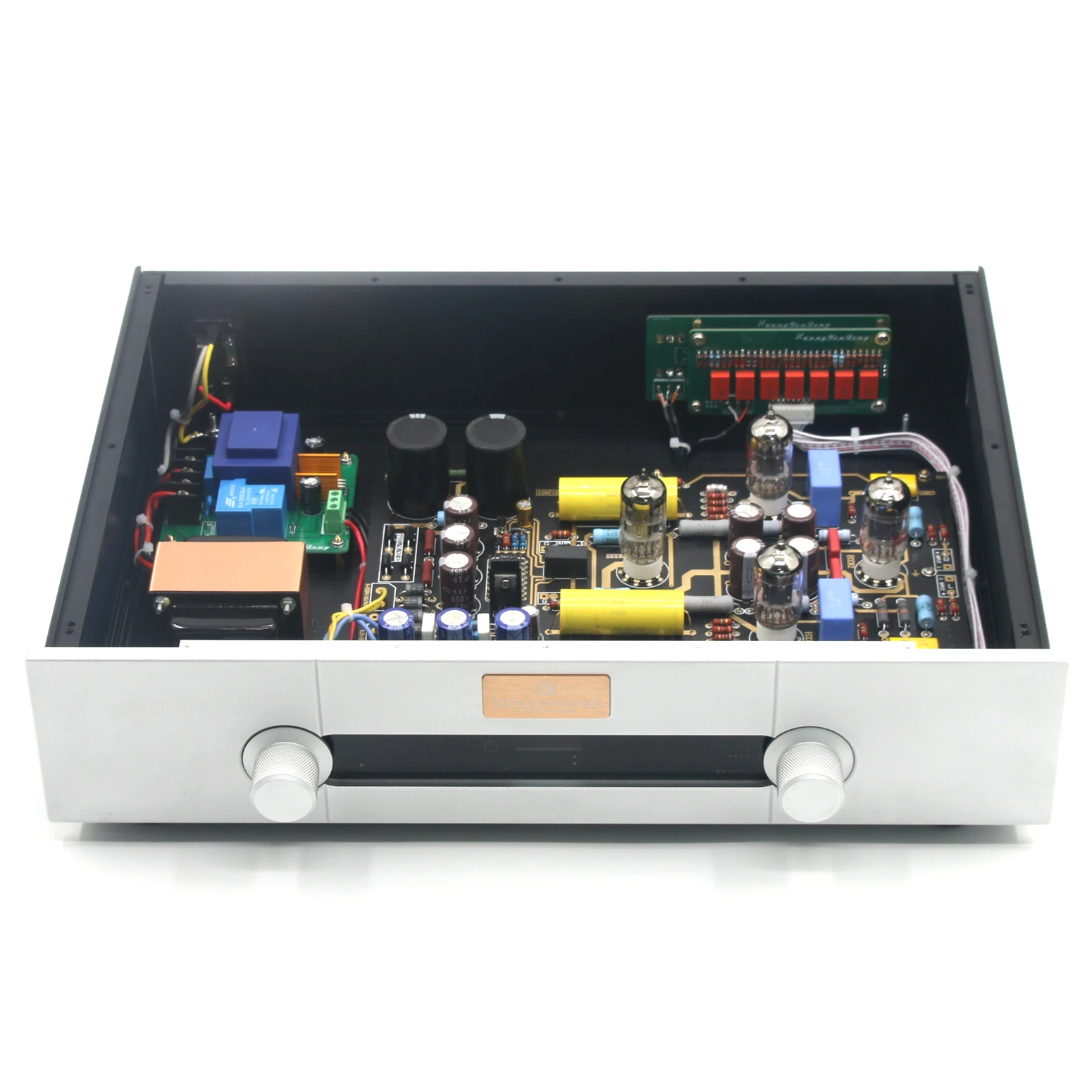 

HiFi Remote Control Tube Preamp Stereo Preamplifier Base On CAT SL-1 Circuit With 4 Ways Input